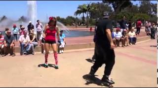 Gangnam Skate Flash Mob
